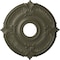 Ekena Millwork Attica Ceiling Medallion (Fits Canopies up to 5"), Hand-Painted Witch Hazel, 18"OD x 4"ID x 5/8"P CM18ATWHF - alternate 1